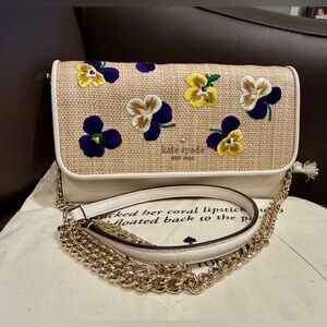 Kate Spade New York Wild Petal Embroidered Floral Crossbody